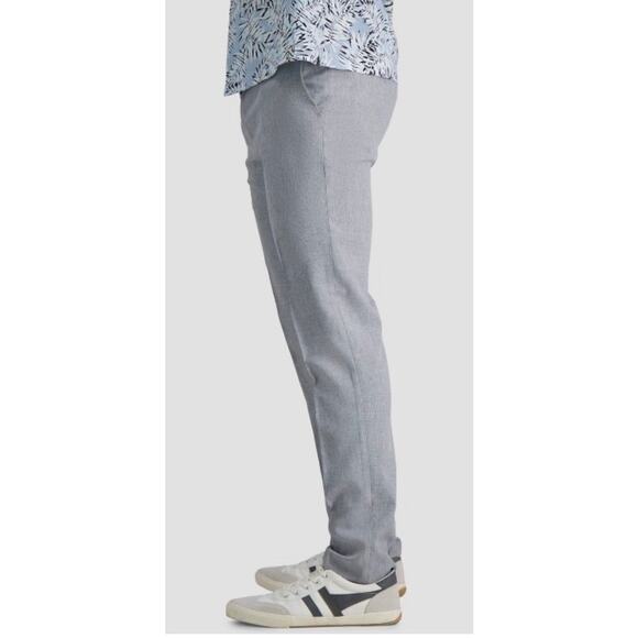 NWT Haggar H26 Men’s Stretch Slim Fit Dress Pants Lt Grey size 28x30 - Picture 3 of 8